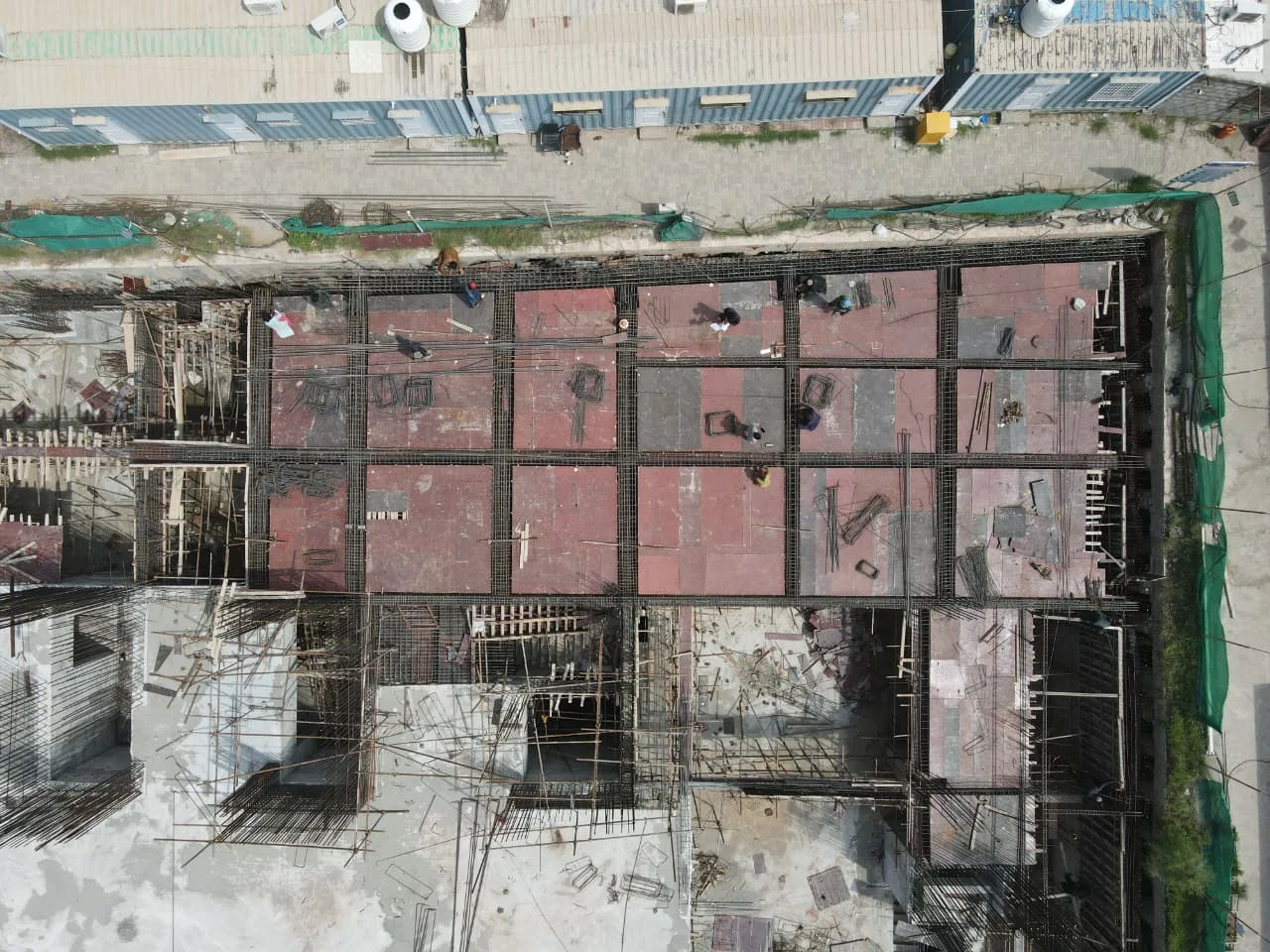 Blue World Trade Center site aerial view Rawalpindi