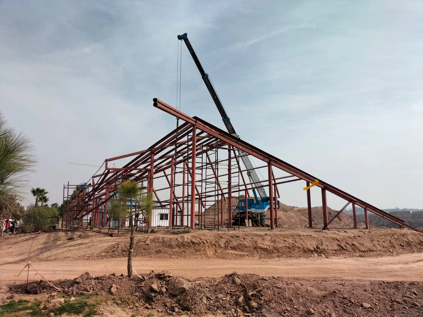 Mount Khalid Steel Framework Construction